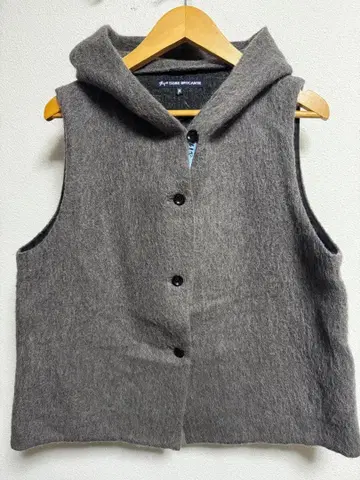 TIGRE BROCANTE 티그르 브로칸테 후드 부착 베스트 그레이