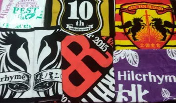 Hilcrhyme 타월 6개 세트 (10주년 기념 포함)