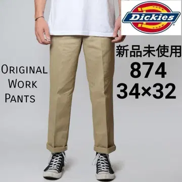 새상품 디키즈 874 워크 팬츠 W34 x L32 KH 카키(베이지)