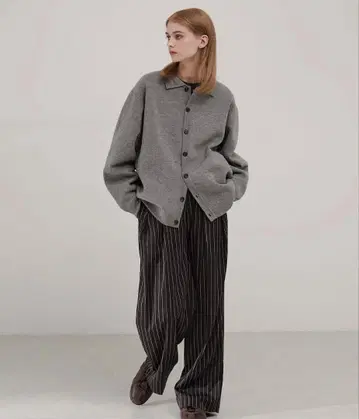 엠마 로즈 버튼 니트 한 번만 사용!