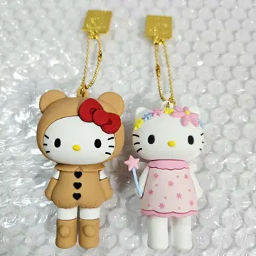헬로키티전 시크릿 마스코트 참 A 곰 수트 페어리
