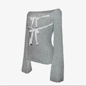 S rib knit tops ribbon THEREDTHREAD