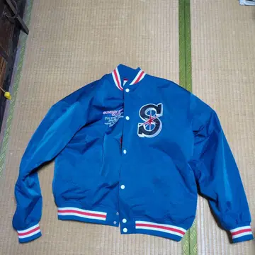 SUNDAY SKATE CLUB 바시티 자켓 파랑