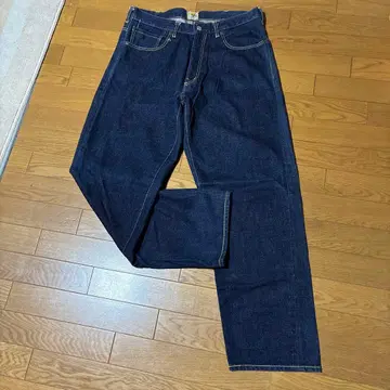 CHILDHOOD 차일드후드 다크 네이비 셀비지 배기 데님 사이즈 L