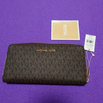 MICHAEL KORS 모노그램 장지갑