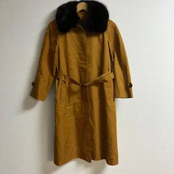 SANYO COAT 삼양상회 라이너 포함 롱 코트 퍼