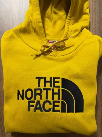 THE NORTH FACE 로고 자수 맨투맨 후드티 풀오버