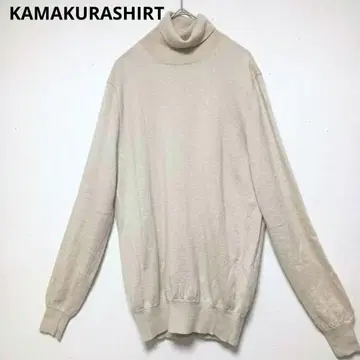 kamakura shirts 캐시미어 긴팔 티셔츠 터틀넥