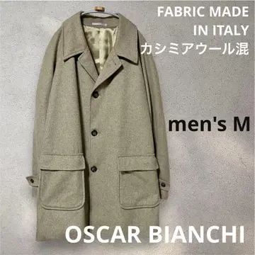 [ 빈티지 ] 오스카 비앙키 스텐카라 코트 캐시미어 혼방 롱 코트