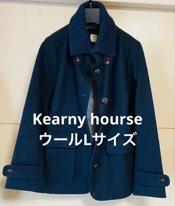 커니 하우스 울 하프 코트 L 사이즈