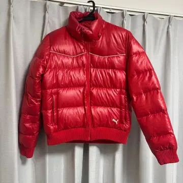 PUMA 레드 다운 자켓 y2k