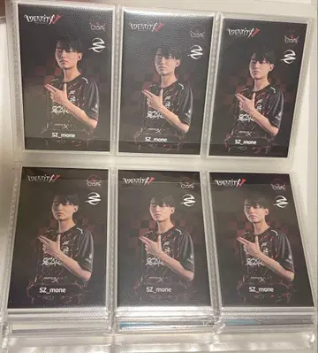 SCARZ SZ 모네이로 트레이딩 카드 6장 세트