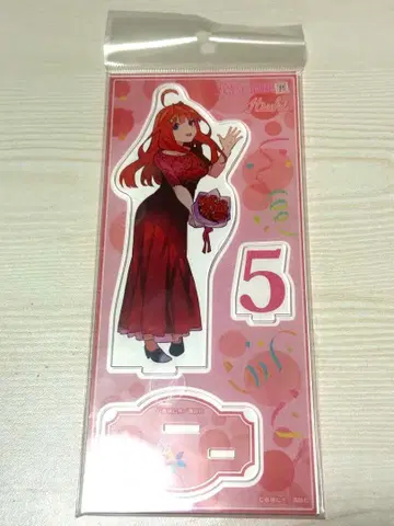 5등분의 신부전 아크릴 스탠드 나카노 미쿠