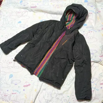 고 슬로우 캐러밴 리버서블 퀼팅 충전솜 자켓