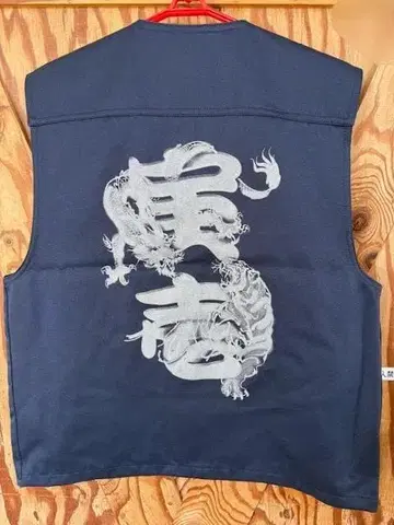 인피니티 L 사이즈 베스트 1309-611 14 [도라이치] 백프린트