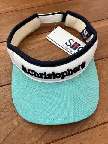 St. Christopher 선바이저 민트 그린