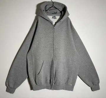 러셀 애슬레틱 무지 속기모 집업 후드티