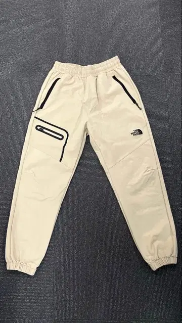 THE NORTH FACE 베이지 캐주얼 팬츠 지퍼 포켓 부착