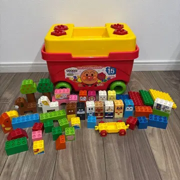 호빵맨 첫 블록 웨건