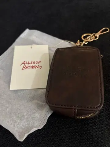 ALLISON BROWN everyday 미니 파우치 브라운