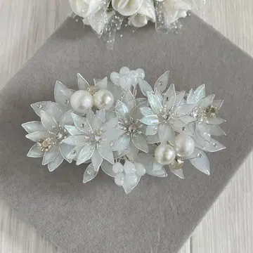 빅 머리핀 [ 정신의 미 ~ 눈의 클레마티스 ]