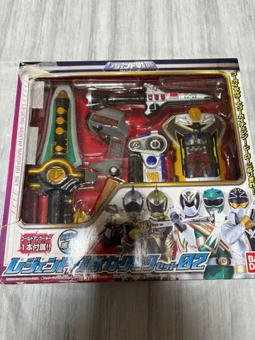 반다이 레전드 전대 변신 세트02 슈퍼 전대