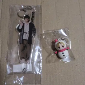 MILK 사노 하야토 아크릴 키링 메지루시 참