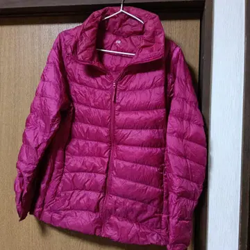 UNIQLO XL 핑크 다운 자켓