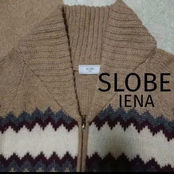 SLOBE IENA 니트 카우친 자켓 코트