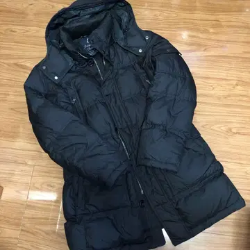 VAN스포츠 Premium Down 후드 부착 다운 자켓 블랙