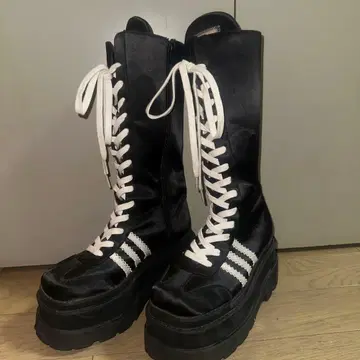 darich 레이스업 스니커즈 롱 부츠