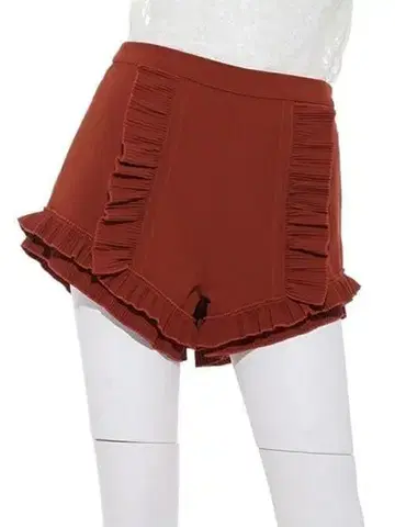 LilyBrown 플리츠 프릴 숏팬츠