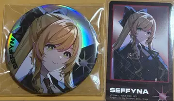 니지산지 서울 공연 캔뱃지 & 카드 세트 세피나