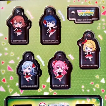 프로세카 스시로 콜라보 아크릴 스탠드 유닛 참 세트 모어모어점프