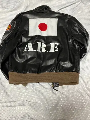 A-2 플라이트 자켓 가죽 USA  2023 우승 덤 포함