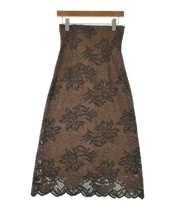 Lily Brown 롱 맥시 길이 스커트 여성용