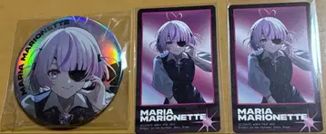 니지산지 서울 공연 캔뱃지 & 카드 세트 마리아