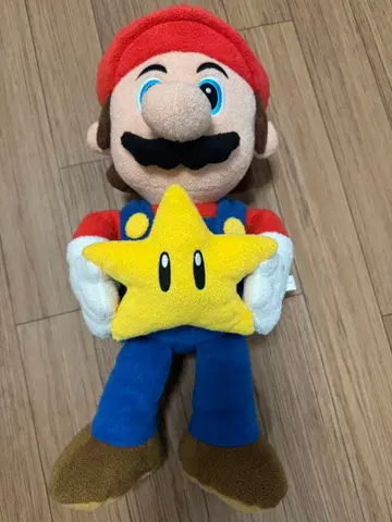 제일복권 마리오 봉제 인형 스타 포함 약 30cm