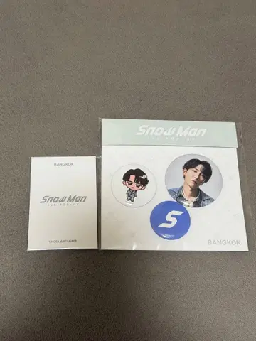 방콕 SnowMan 1st POP-UP 굿즈 와타나베 쇼타