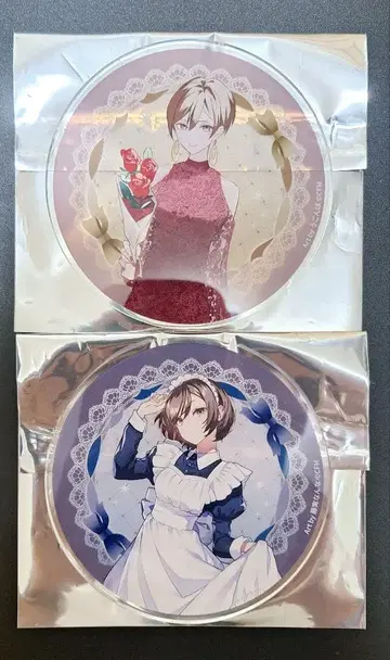 MEIKO 탄생 기념 아크릴 코스터 2장 그라테 우곤바 후지미 난나