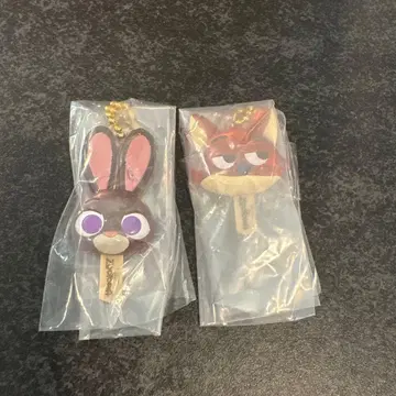 주토피아 아이스캔디 참 닉 주디 가챠 2점 새상품