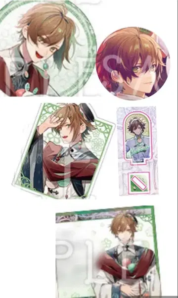 올랭피아 소와레 Catharsis 토키사다 아크릴 스탠드 캔뱃지