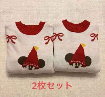 릴루리루 스웨터 2개 세트 2025 크리스마스 디즈니