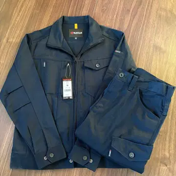 바틀 BURTLE WORKWEAR 자켓 팬츠 세트 M 네이비