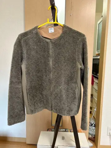 재가격 인하 HUMAN WOMAN 플리스 자켓 그레이