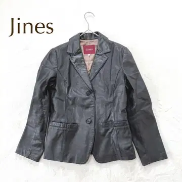 Jines [M] 가죽 재킷 천연 가죽 라이더 투링 캐주얼 테일러드