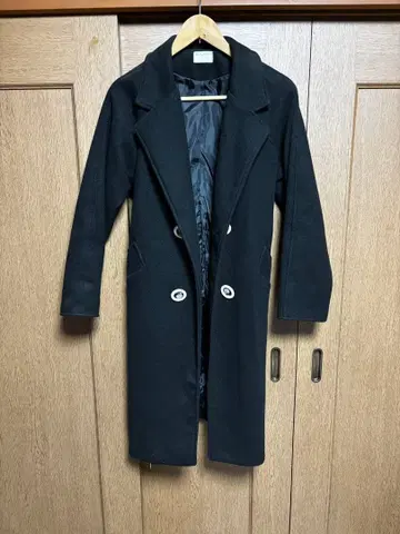 체스터 코트 블랙