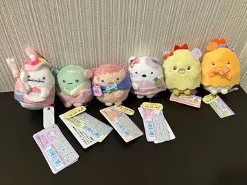 [ 새상품 ] 스미코구라시 테노리 봉제 인형 할로윈 6개 세트