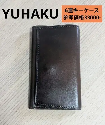 yuhaku / 유하크 키케이스 6연 천연 가죽