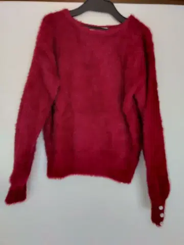 레스 빠세 빨간색 스웨터 미사용 새상품